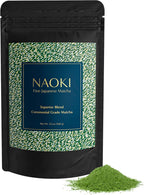Naoki Matcha Superior Ceremonial Blend – Authentic Japanese First Harvest Ceremonial Grade Matcha Green Tea Powder from Uji, Kyoto (100g / 3.5oz)