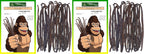 Vanilla Products USA 25 Whole Madagascar Bourbon Planifolia Extract Grade B Vanilla Beans (Pack of 2)