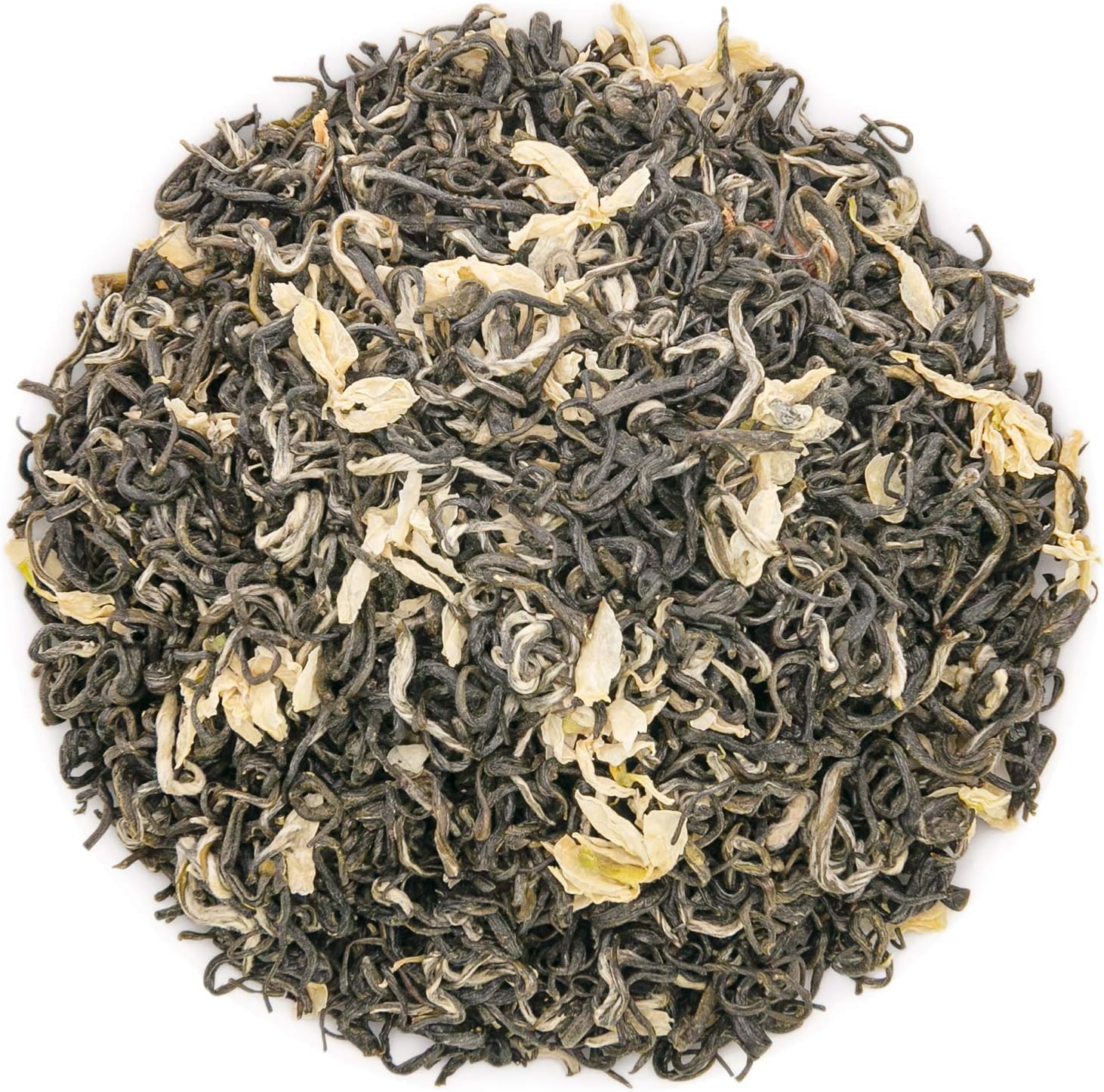 oriarmcha 2025 Jasmine Green Tea Bi Tan Piao Xue - Chinese Green Tea Jasmine Loose Leaf - Yuqian 2 Grade - 225g (8-ounce)