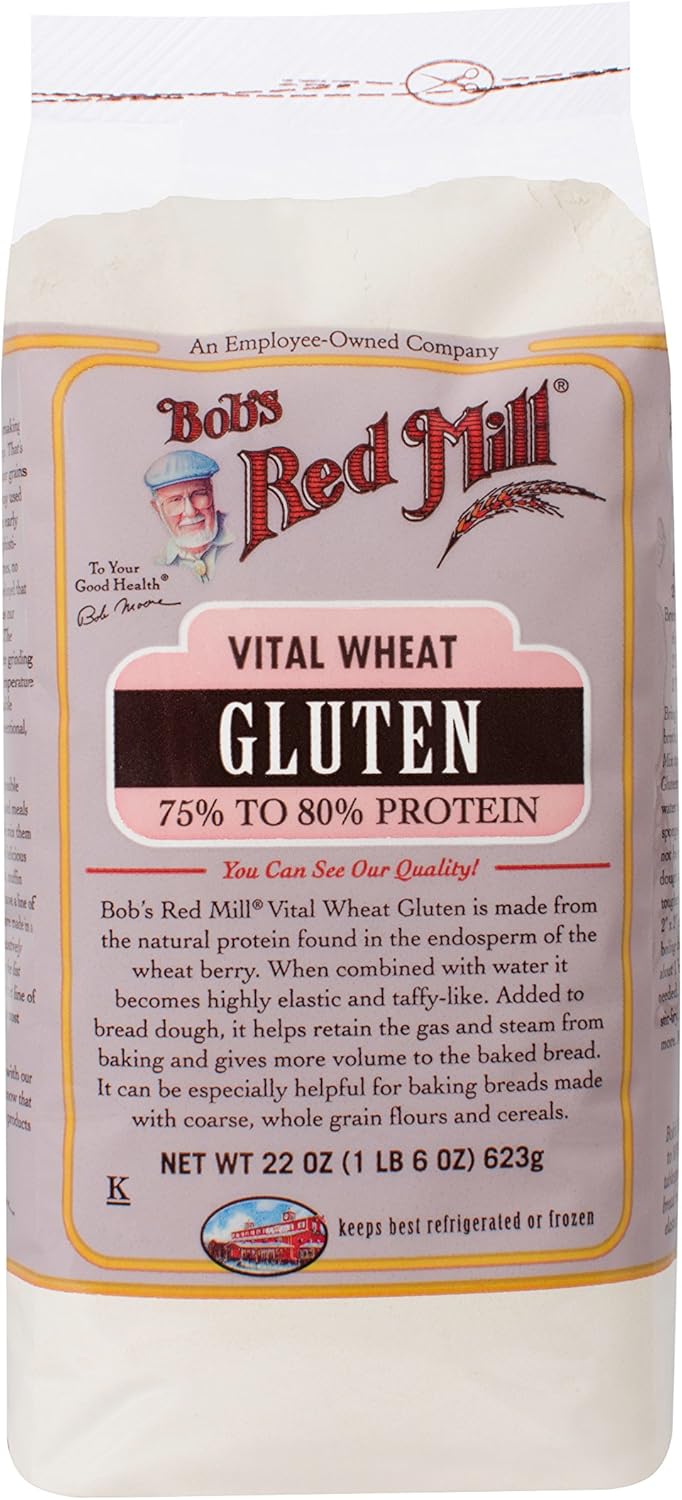 Bobs Red Mill, Flour Gluten Wheat Vital, 22 Ounce