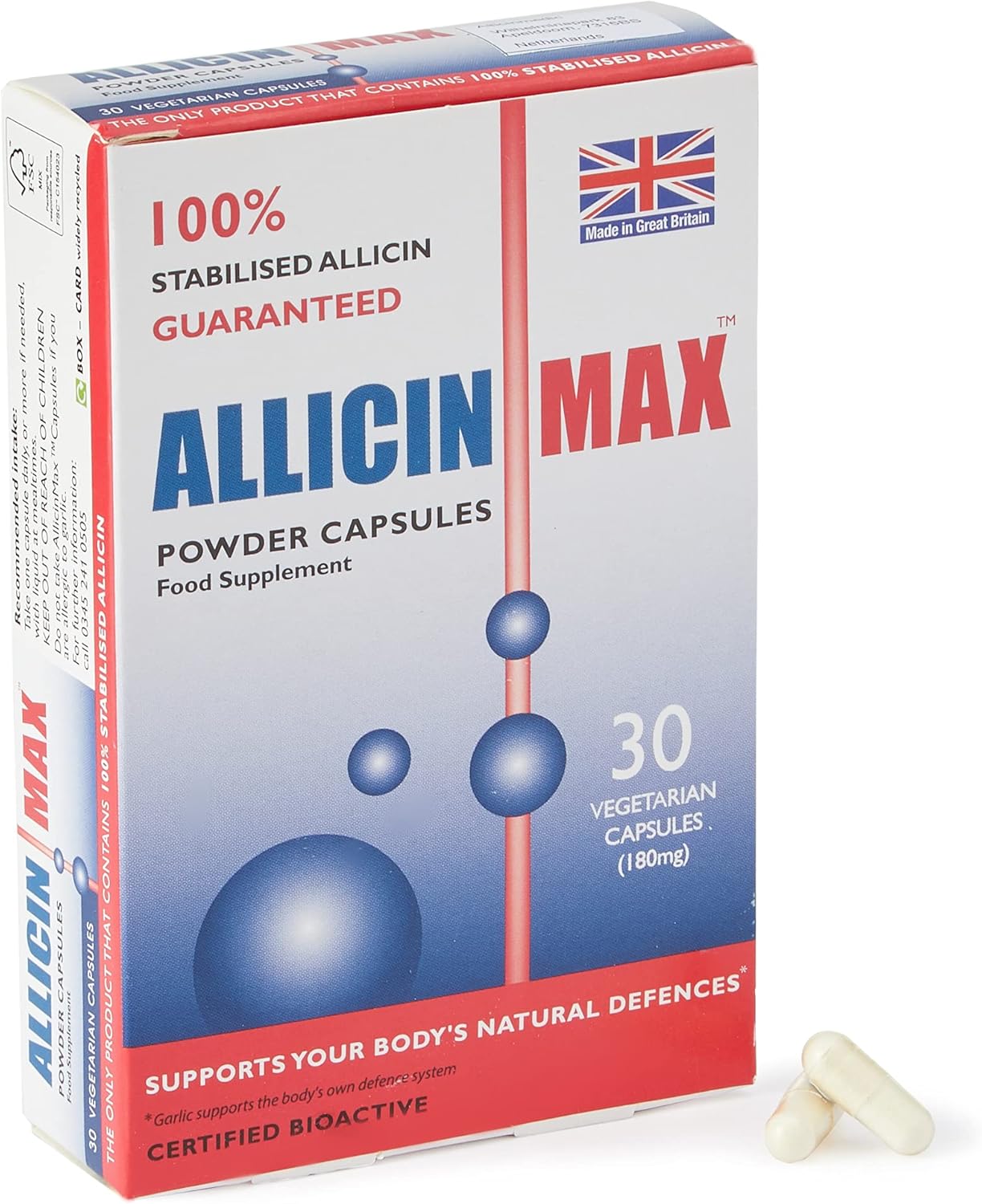 Allicin Max 30 Veg Caps