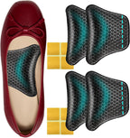 Plantar Fasciitis Relief Arch Support Insert Soft Gel Arch Pad Adhesive Orthotic Shoe Insole for Flat Feet & High Arch Support Cushions for Flats Sandals Trim to Fit, with Extra Sticky Tape - 2 Pairs
