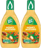 Wish-Bone Salad Dressing, Sweet & Spicy Honey Mustard, 15 oz (Pack of 2)