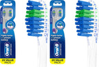 Oral-B Indicator Color Collection Toothbrushes, Medium, 2 Count (Pack of 2)