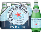 S.Pellegrino Sparkling Natural Mineral Water, Plastic Bottles, 16.9 Fl Oz (Pack of 12)