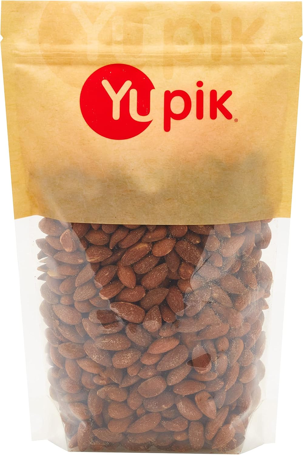Yupik Roasted Salted Almonds, 2.2 lb (35.2 oz), Gluten-Free, Kosher, Crunchy Savory Snacks, Roasted Almonds with Sea Salt, Protein Nuts
