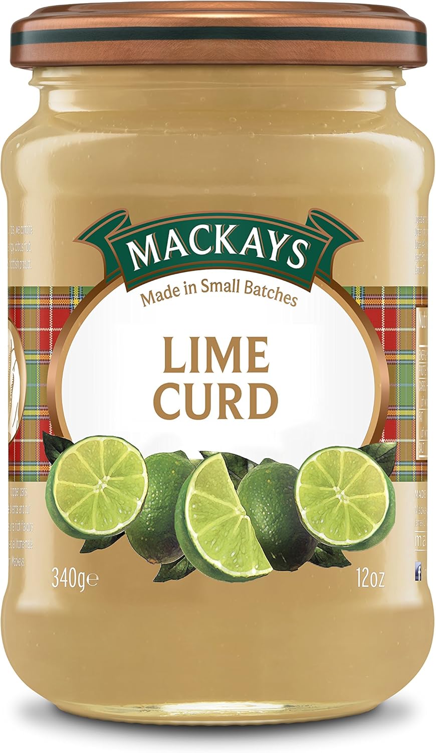 Mackays Lime Curd, 12 Ounce