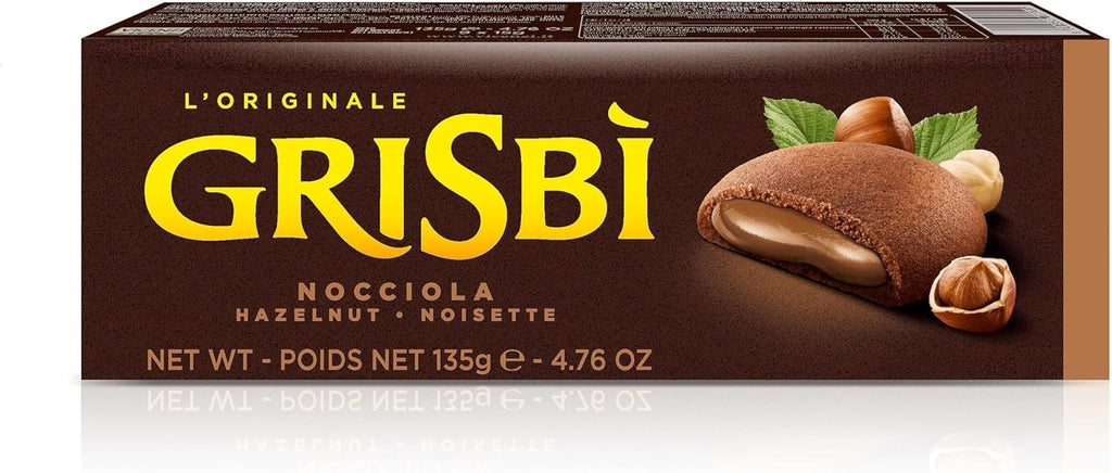 Vicenzi Grisbi Hazelnut Filled Cookies