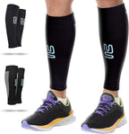 Calf Compression Sleeves - Leg Sleeves for Men and Women - Shin Splint Relief Support Brace Running Flights