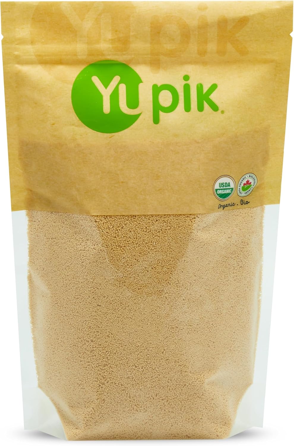 Yupik Organic Maple Sugar, 1 lb, Non-GMO, Vegan, Gluten-Free, Pack of 1