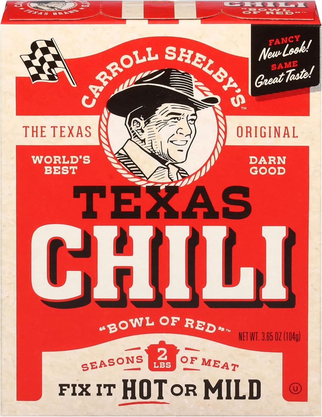Carroll Shelby's Original Texas Brand Chili Kit 3.65oz Box (Pack of 1)