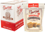 Bob's Red Mill Gluten Free Cornbread Mix, 20oz (Pack of 4) - Gluten Free, Kosher, Package makes one 9”x9” Pan or 12 Muffins - Moist, Light Texture