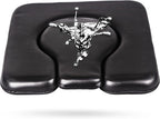 MINIVON PU Commode Chair Cushion Universal Fit, Thick Sponge Padded Soft Pad for Bedside Commode Seat Toilet Chair, Waterproof Cover Shower Seat Wheelchair, U Shape C Shape for Elderly