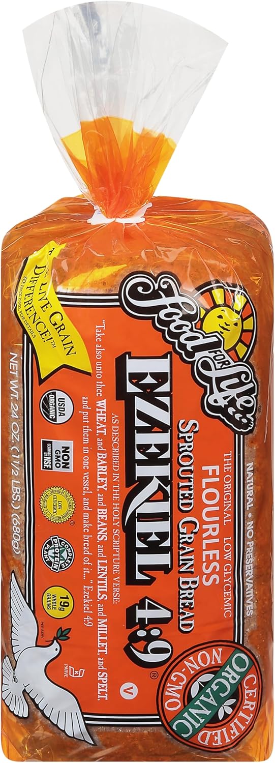 Food for Life, Organic Sprouted Grain Bread, 24 oz