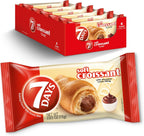 7Days Soft Croissant, Chocolate Croissant, Breakfast Pastry, Individually Wrapped On The Go Snack, Non-GMO (Pack of 6)