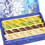 Ghasitaram Gifts Indian Sweets - Diwali Gifts Sweets- Pure Assorted Kaju Katlis 800 GMS