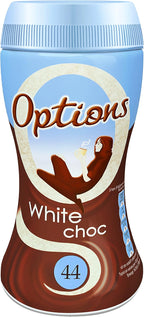Options White Hot Chocolate Jar 220G Case Of 6