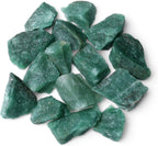 MAIBAOTA Natural Green Aventurine Crystals Bulk Raw Healing Crystal Stones 1" Raw Rough Gemstones Rocks for Tumbling Polishing Cutting Reiki Witch Quartz Crystals