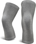 Vital Salveo Soothing Knee Warm Sleeve – Carbon & Germanium Support for Arthritis, Senior Care & 24/7 Joint Comfort (1Pair)