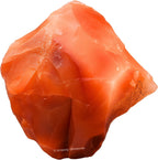 Amazing Gemstone Carnelian Raw Crystals and Healing Stones, Natural Rocks For Tumbling - DIY Raw Stones And Crystals (1 Piece)
