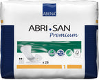 Abena Abri-San Premium Incontinence Pads, Light Absorbency, (Sizes 1 To 3A) Size 1, 28 Count
