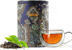 Basilur Magic Nights Oriental Collection - 100% Pure Ceylon Black Tea with Fruit & Herb Infusion, 100g Loose Leaf in Luxurious Tin Caddy, Freshly Housed within a Resealable Zip Pouch, Standard