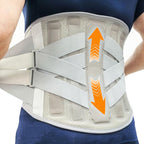 TESETON Back Brace for Lower Back Pain Men Women,Lumbar Support Belt with 3-Layer Adjustable Straps,Breathable Mesh for Herniated Disc,Sciatica,Scoliosis WT05-L