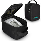 Carrying Case Compatible with OMRON Blood Pressure Monitor Bronze BP5100 / Upper Arm 3 Series Home Blood Pressure Monitor, Portable Storage Organizer Bag with Handle (Bag Only)