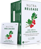 NUTRARELEASE - Kidney Tea | Bloated Stomach Tea – Includes Uva Ursi, Dandelion & Nettle - Assist With Water Retention & Digestion - 20 Enveloped Tea Bags - by Nutra Tea - Herbal Tea
