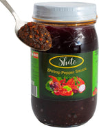 Special Shito | Shrimp Sauce Hot Sauce | Ghana Shito |Premium Blend of Shrimp | Fish Powder |Spices & Hot Dried Pepper (16oz Mild)
