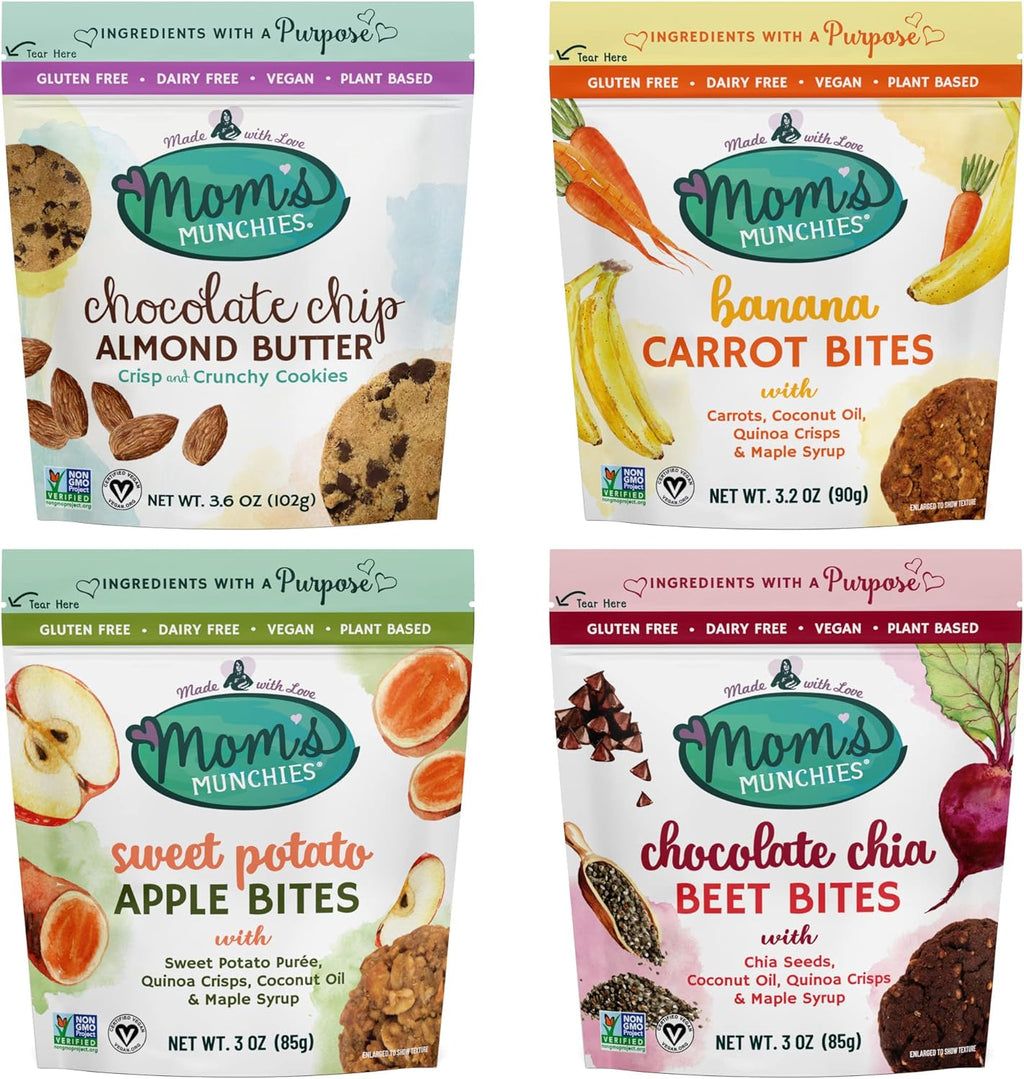Variety Pack Mom's Munchies Bites (4 bags)