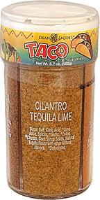 Four Taco Seasoning Blends in one jar by Dean Jacobs - Flavors: Cilantro Tequila Live, Street Corn, Hatch Chile Verde, and Carne Asada Street Taco - Different Taco recipes need different tastes