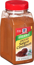 McCormick Organic Ground Saigon Cinnamon, 10 oz
