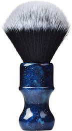 JEQUIL&CORENVEO Luxury Synthetic Shaving Brush With Aesthetic Resin Handle, 24mm Extra Dense Knot