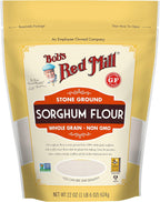 Bob's Red Mill Sorghum Flour, 22oz (Pack of 1) - Whole Grain, Vegan, Kosher