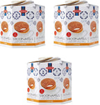 DAELMANS Stroopwafels, Dutch Waffles Soft Toasted, 3 Pack Assortment, Caramel, Kosher Dairy, Authentic Made In Holland, 8 Stroopwafels Per Box (3 Pack)