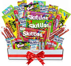 Assorted Candy Box - 41 Piece Gift Basket - Treat Boxes for College Students, Office & Family - Ultimate Birthday Gifts for Men, Women & Teens - Candy Box Gift Set
