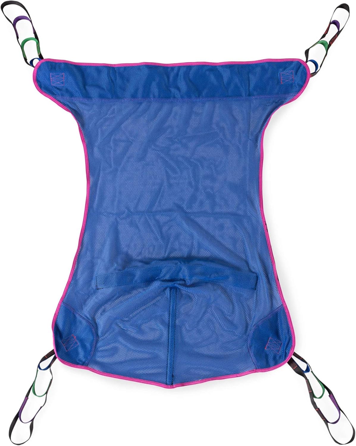 Medacure Full Body Mesh Patient Lift Sling Universal Compatibility - X Large Bariatric Polyester Transfer Sling for Hoyer, ProHeal, Invacare, Drive, and Other Patient Lifters - 57.4" L x 47.2" W