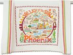 Catstudio Phoenix Dish Towel, U.S. City Souvenir Kitchen and Hand Towel, Perfect Tea Towels for Phoenix Lovers, Travel Souvenir, Housewarming Gifts, Couple Gifts