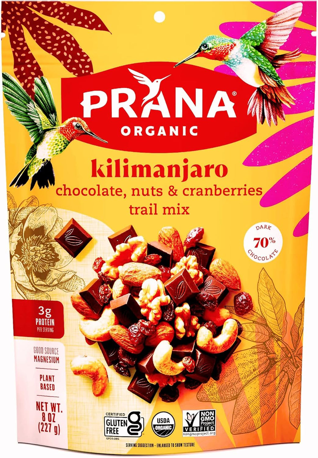 Prana Mix Trail Chocolate Delux, 8 oz