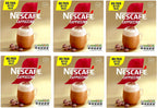 NESCAFÉ Cappuccino x12 Instant Coffee Sachets (Pack of 6, Total 72 Sachets)