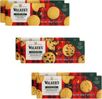 Walker's Shortbread Gluten Free Variety Pack, 2 of Each: Shortbread Rounds, Chocolate Chip, Ginger & Lemon, All-Butter Shortbread Cookie (Pack of 6)