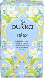 Pukka, Tea Herbal Relax Organic, 20 Count