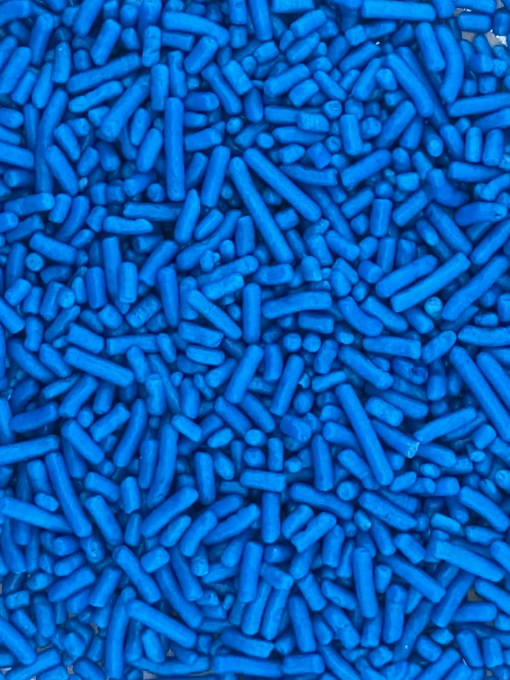 Blue Sprinkles for Baking Cakes, Cupcakes, Cookie Decorations, Ice Cream and Donut Toppings Edible Decorating Baking Supplies - 4 oz package (Blue)