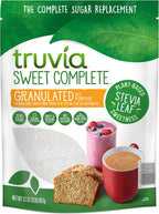 Truvia Sweet Complete Zero-Calorie Granulated All-Purpose Stevia Leaf Sweetener, 32 oz Bag