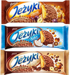 JUTRZENKA JEZYKI VARIETY MIX CLASSIC COCONUT CAFE 140G/4.9OZ. 3PACK