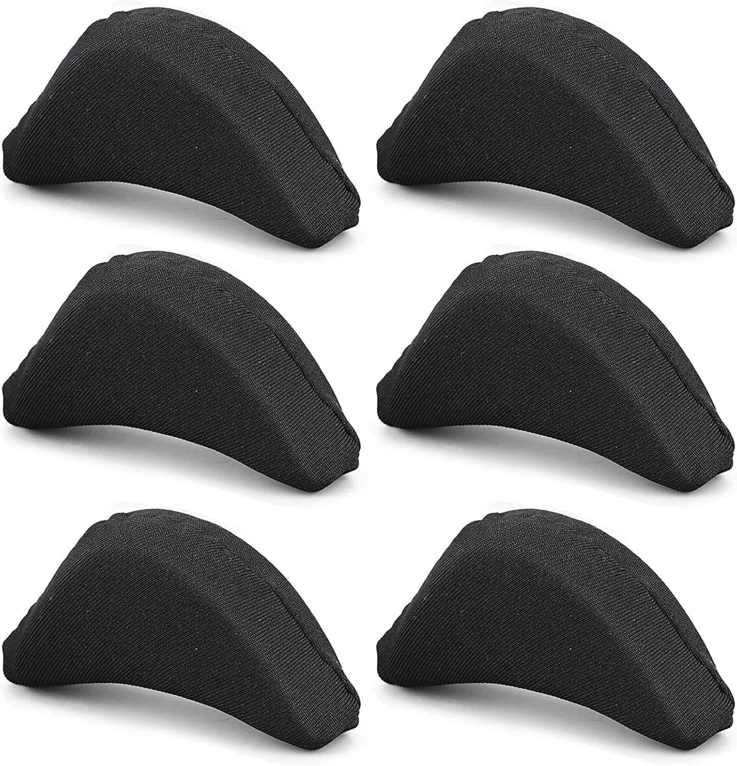 3 Pairs Shoe Filler Heel Pads Toe Cushion for Loose Shoe Foam Shoes Inserts Big Toe Plug Foot Brace Adjust Too Big Shoes for Men Women Sneakers, Heels, Flats, Boots
