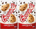Pavesi Gocciole 17.64oz (500g) – Authentic Italian Chocolate Chip Cookies – Perfect Breakfast or Snack – Made with Natural Ingredients and No Palm Oil (Pack of 2)