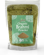Jiva Organic Brahmi Powder 7 Oz (200g) | Natural Hair - Non-GMO - Bacopa Monnieri powder