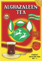 Alghazaleen Tea - Pure Ceylon Black Loose Leaf Tea, 16 oz (454 g) Box